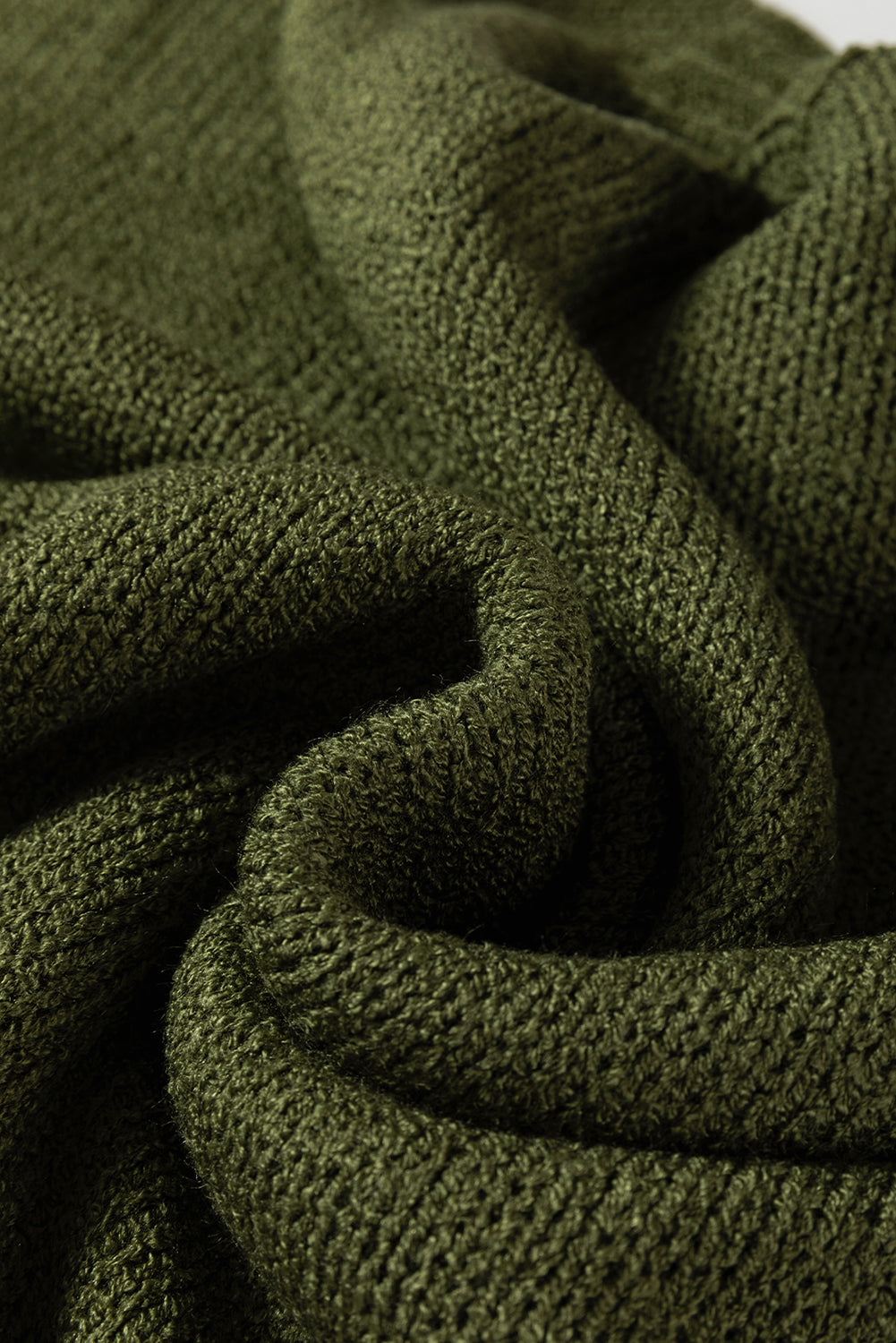 Pale Khaki Oversize Drop Shoulder Slouchy Sweater Dress