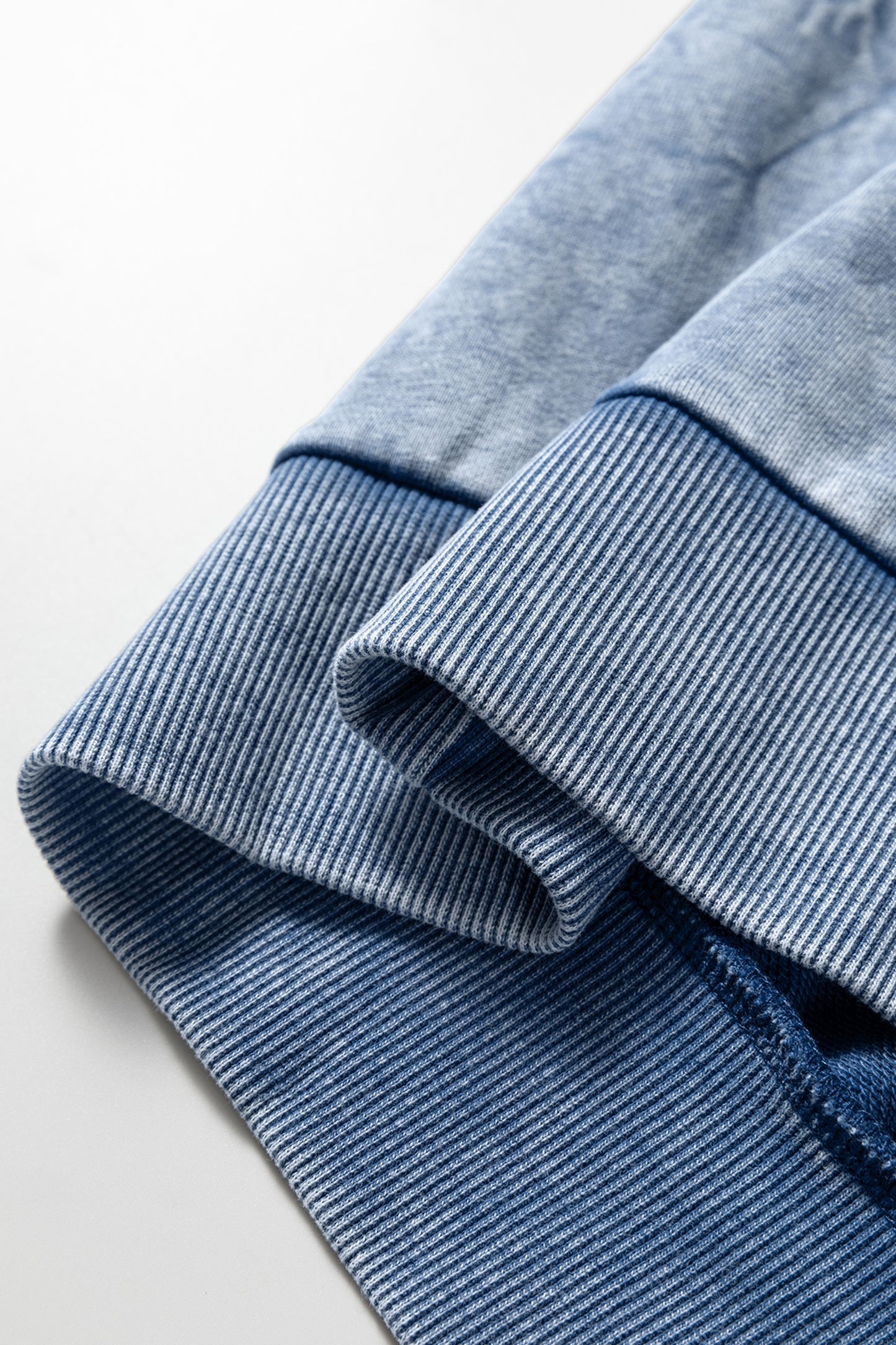 Saved by grace Letter Embroidery Mineral Wash Loose Sweatshirt