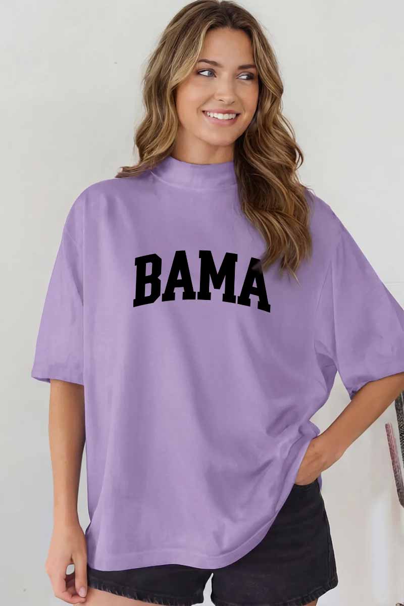 Bama Graphic Tee Oversized College Game Day Boutique