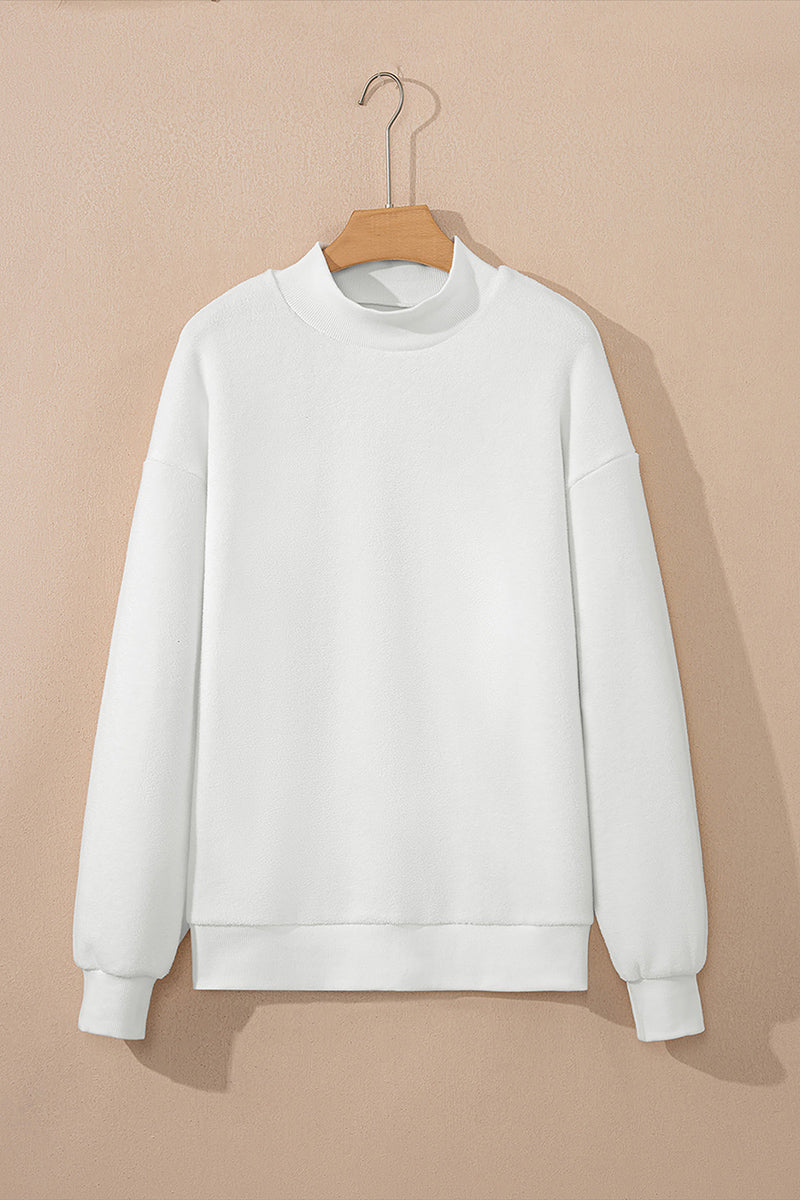 Golf Graphic Cotton Blend Sweatshirt Casual Reversible Pullover