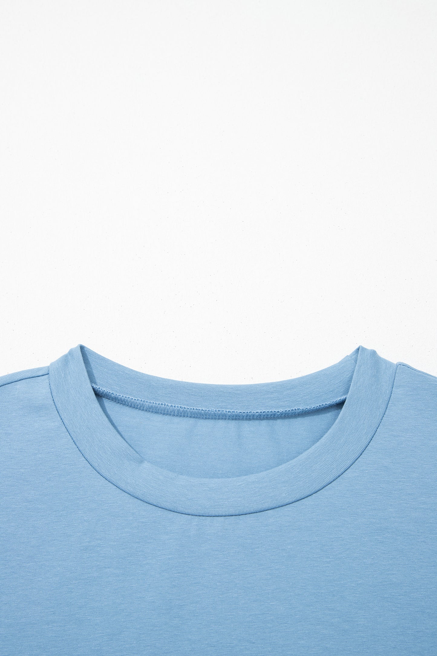 Fiery Red Stars Stripes Short Puff Sleeve Top