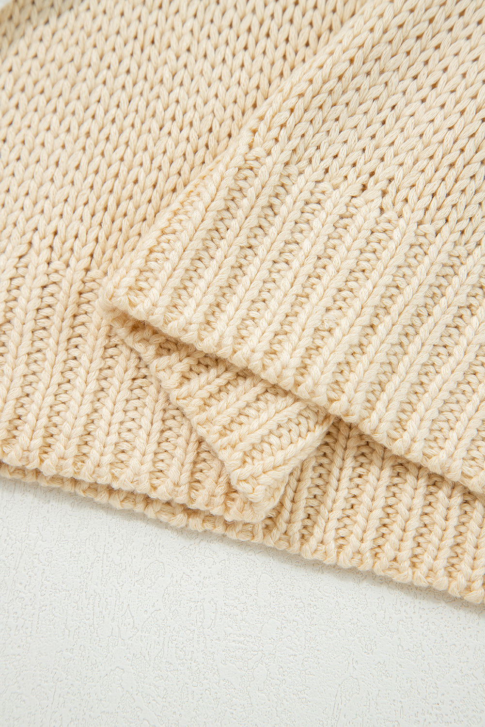 Parchment Bowknot Applique Cap Sleeve Sweater