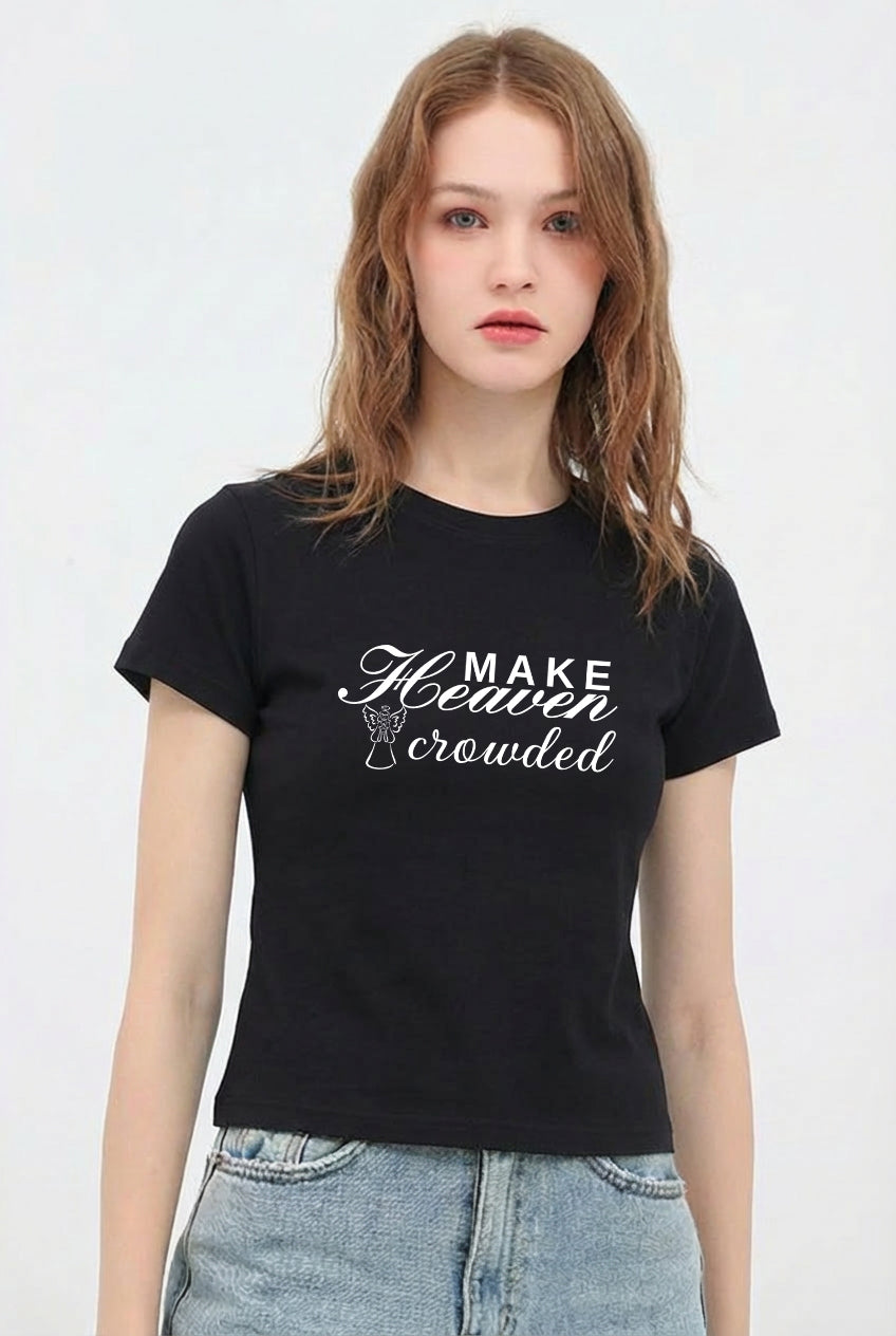 Easter Make Heaven Crowded Graphic Tee