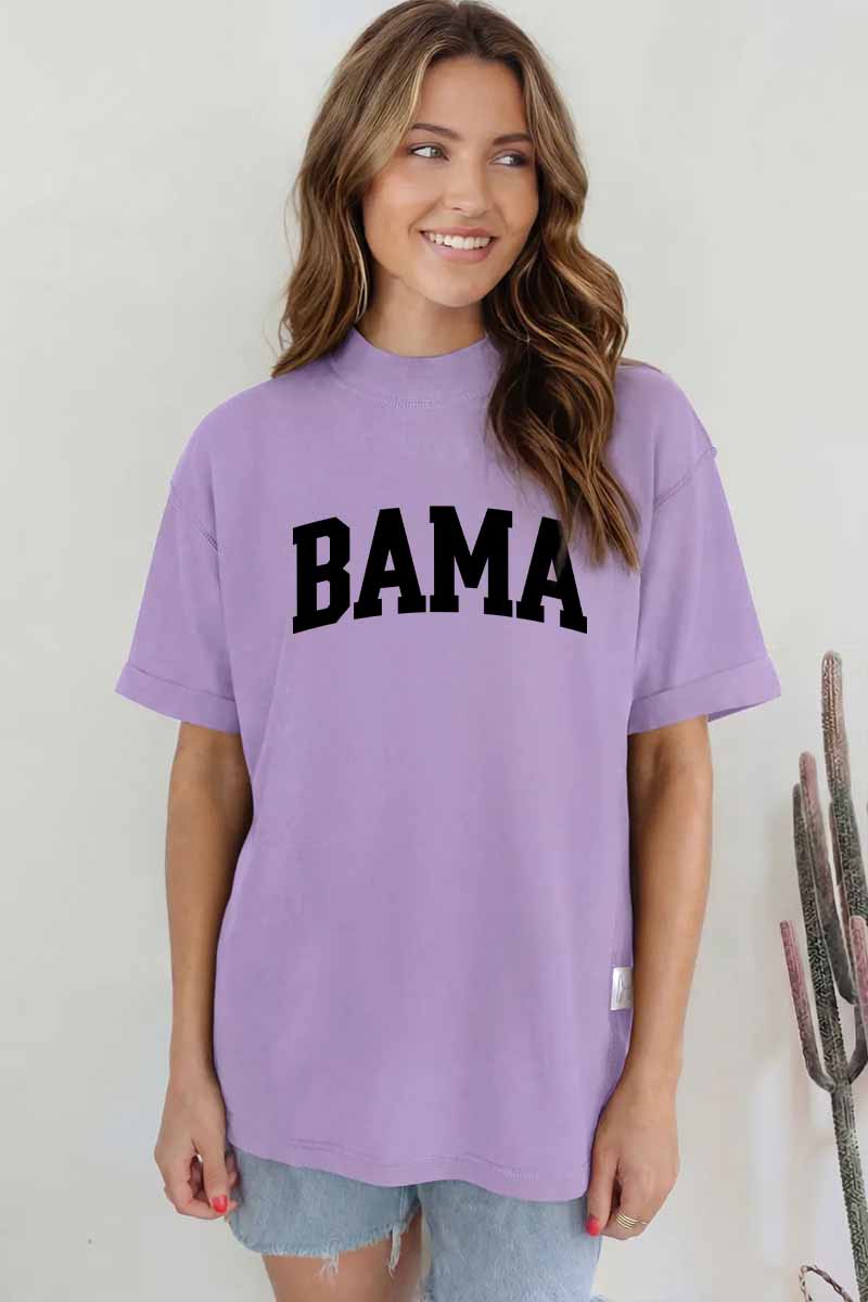 Bama Graphic Tee Oversized College Game Day Boutique