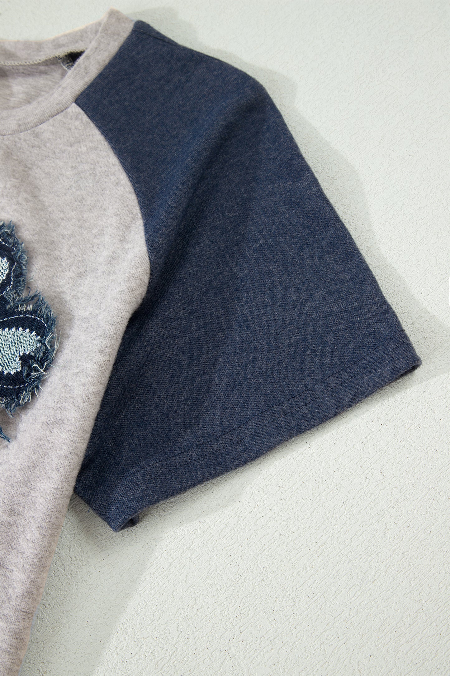Floral Top Casual Short Sleeve Shift Tee