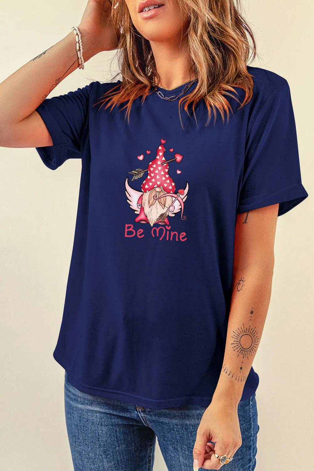 Valentine’s Day Be Mine Cupid Graphic Tee