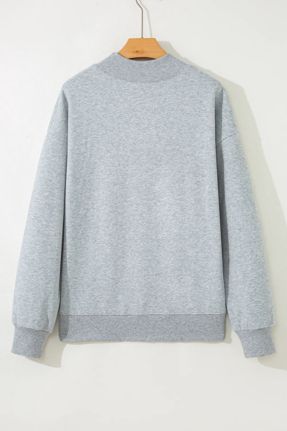Sweatshirt Game Day Oversized Mock Neck Pullover