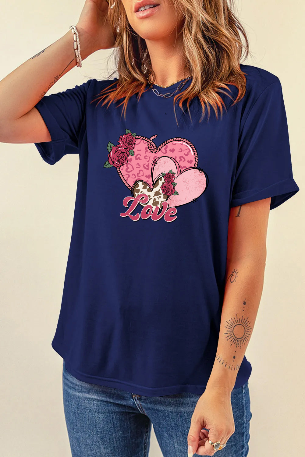 Valentine’s Day Love Heart Graphic Tee