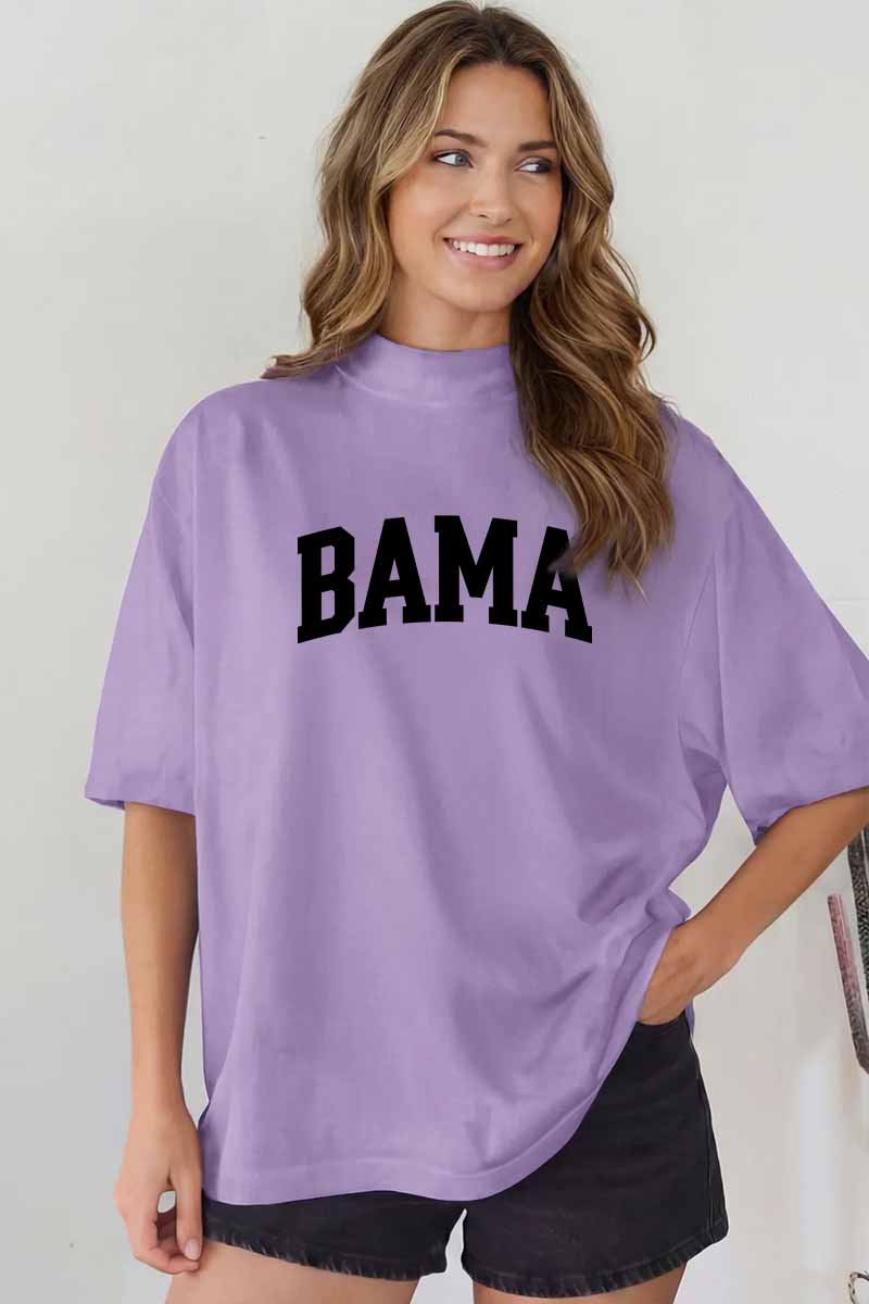 Bama Graphic Tee Oversized College Game Day Boutique