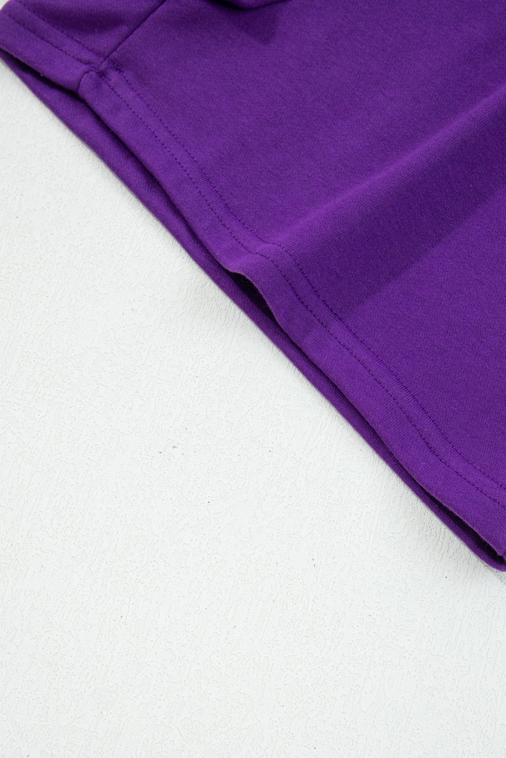 Orange Varsity Stripe Detail Drop Shoulder Pullover Mini Skirt Set