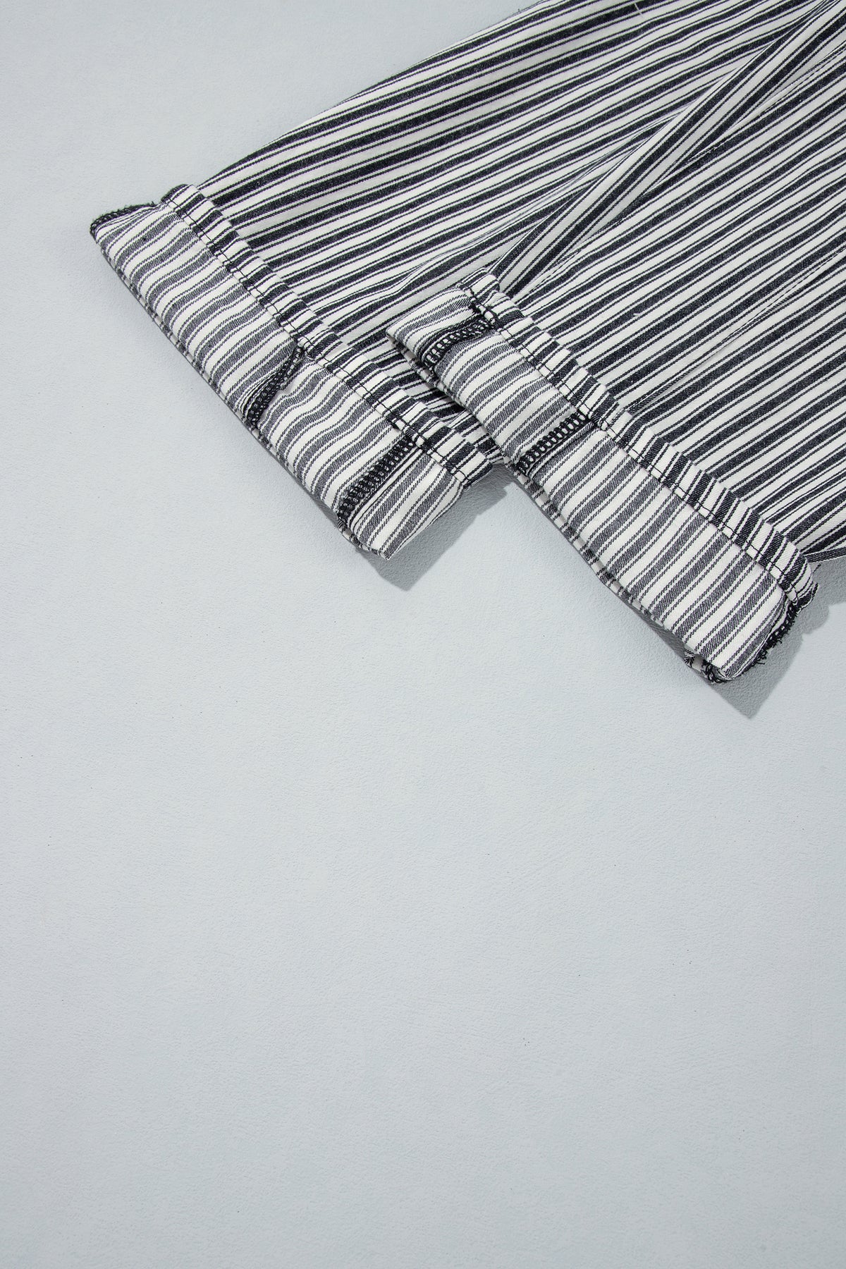 Red Stripe Drawstring Casual Loose Pants