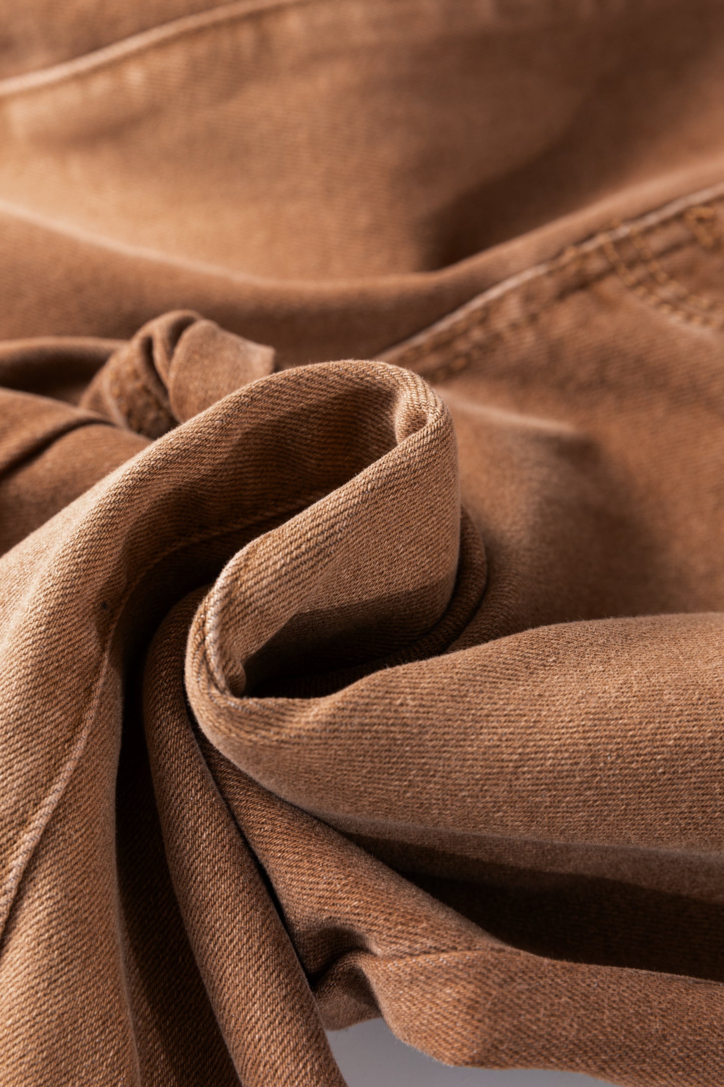 Sail Blue High Waist Button Fly Seamed Raw Hem Flare Jeans