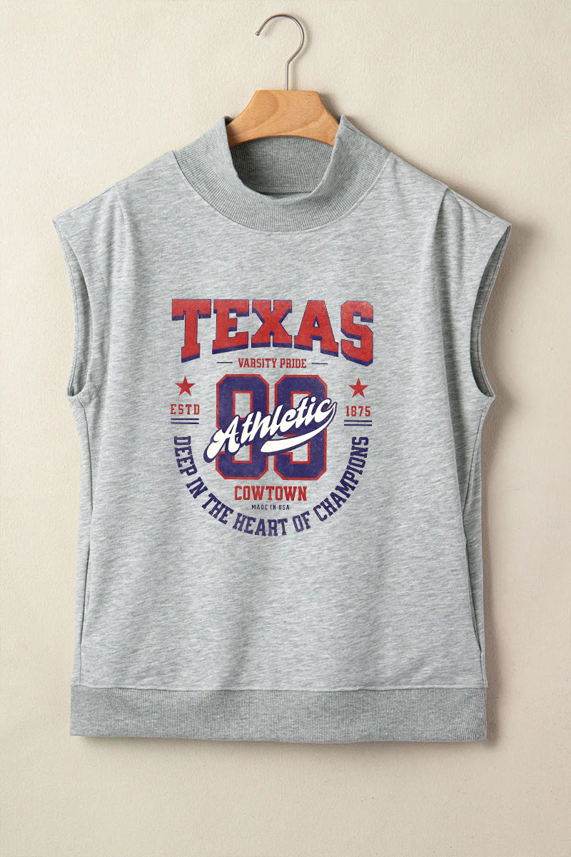 Texas Varsity Polyester Tee Casual Game Day Athletic