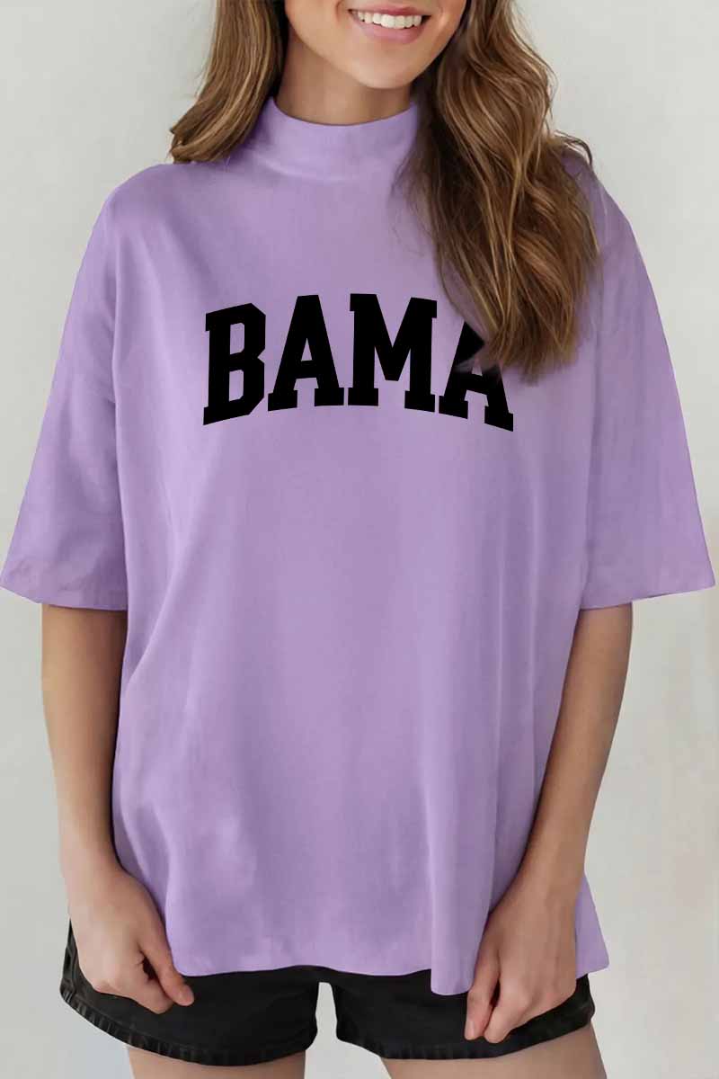 Bama Graphic Tee Oversized College Game Day Boutique