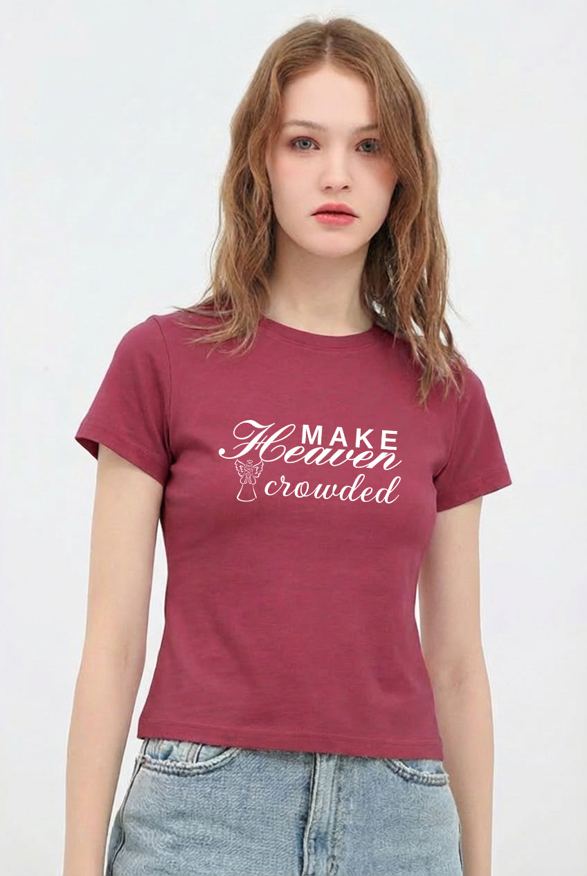 Easter Make Heaven Crowded Graphic Tee