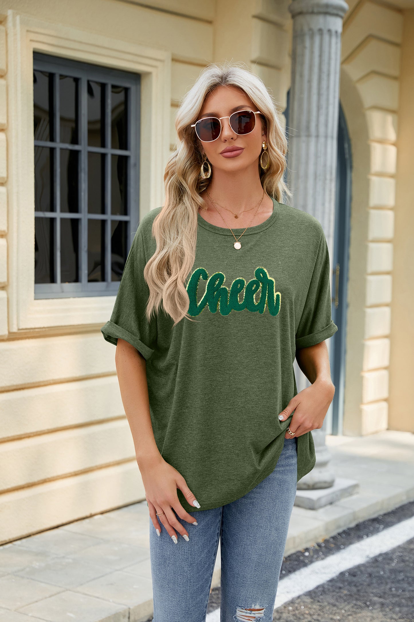 Saint Patrick’s Day Irish Sequin Green Tee