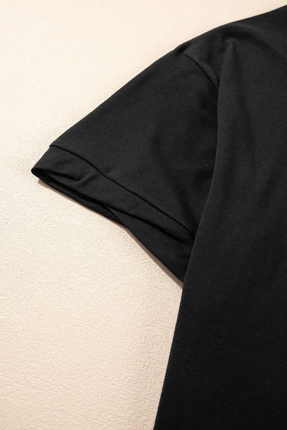 Pride Moon Rainbow Print Loose Half Sleeve High Low Hem T-Shirt