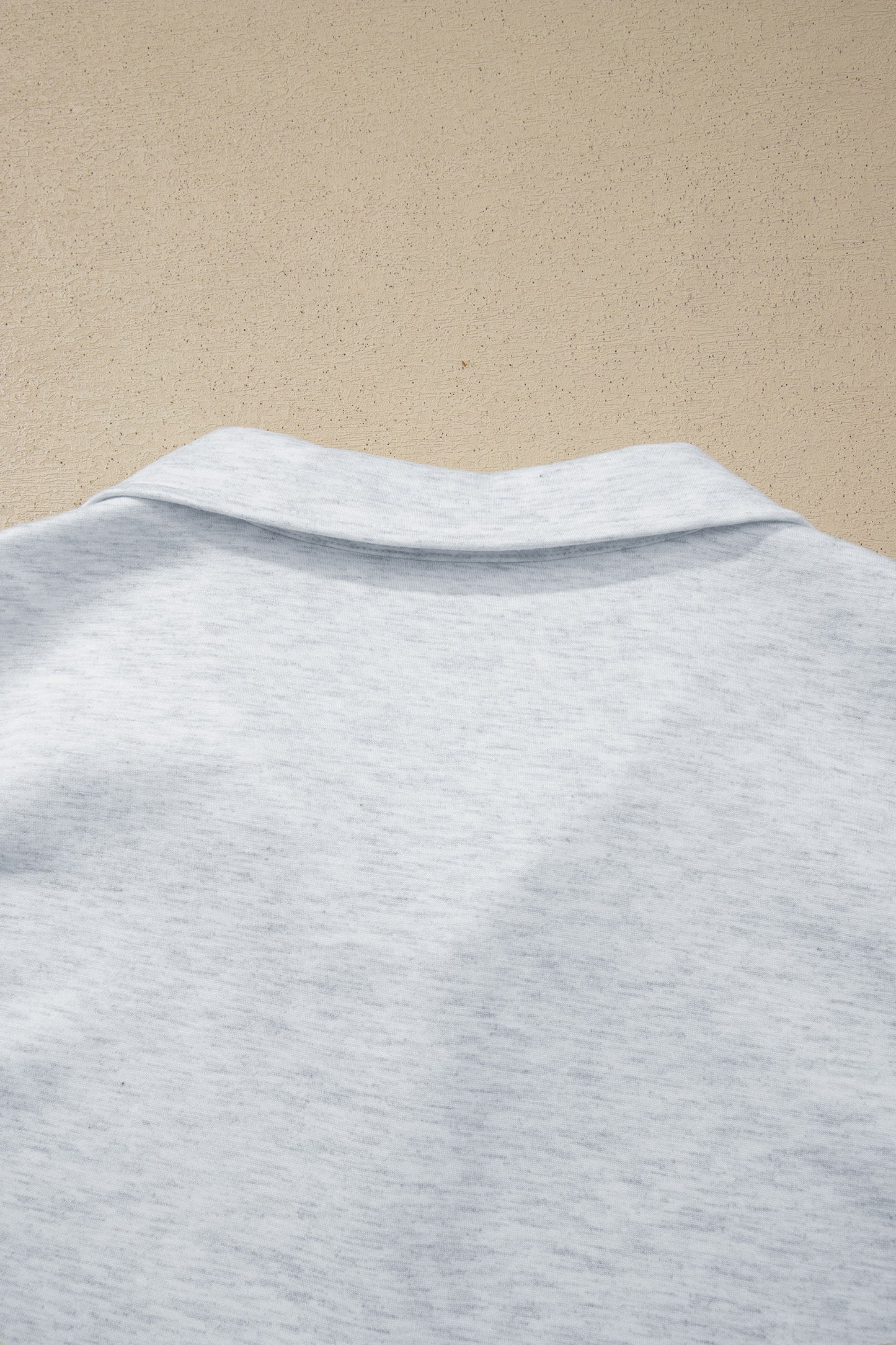 Light Grey Solid Color Sleeveless Zipper Tank and Skort Set