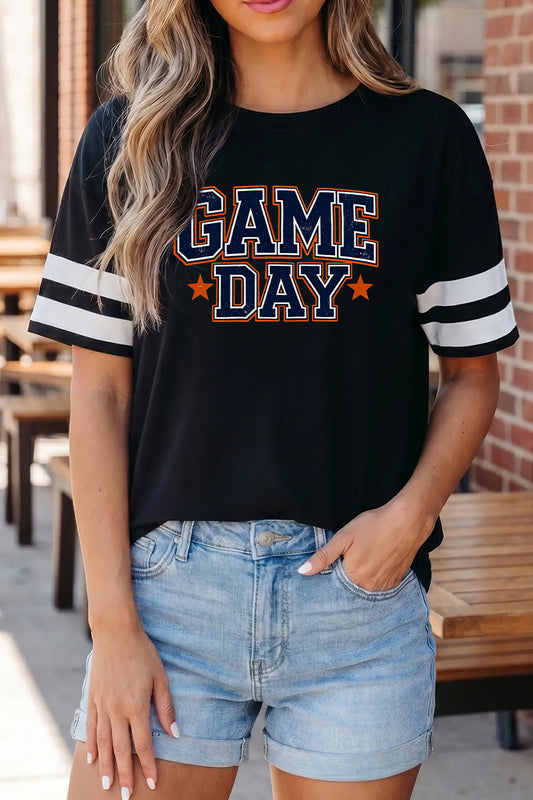 Game Day Football Tee Women’s Tailgate Party Top
