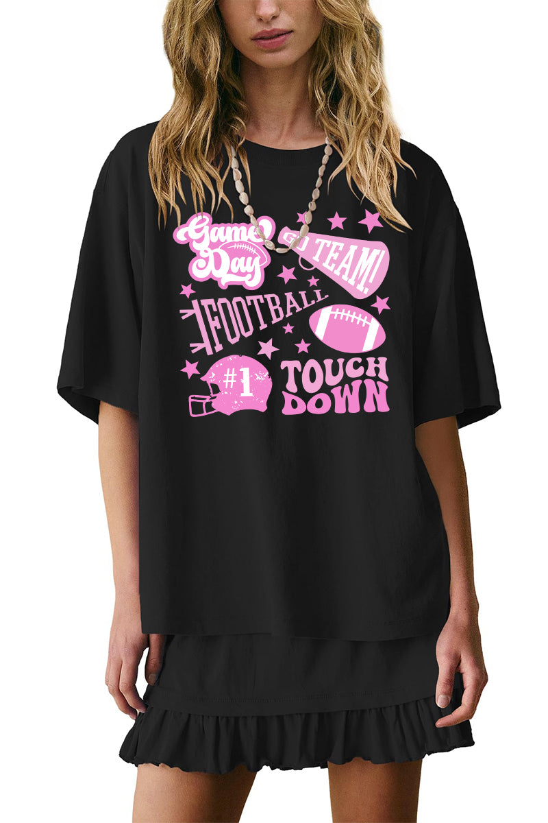 Game Day Skirt Set Casual Oversized Boutique