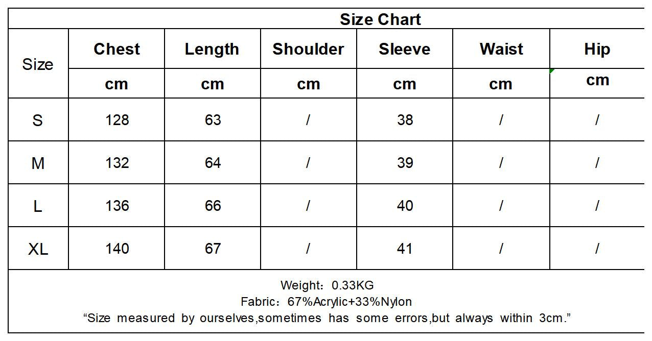 Oversized Crew Neck Solid Color Knit Pullover Sweater Tops