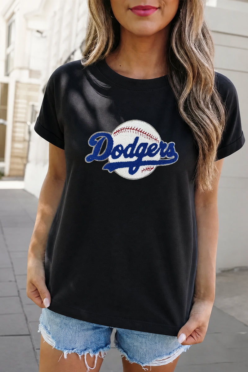 Dodgers Baseball Game Day Tee Women Sport Graphic Shirt
