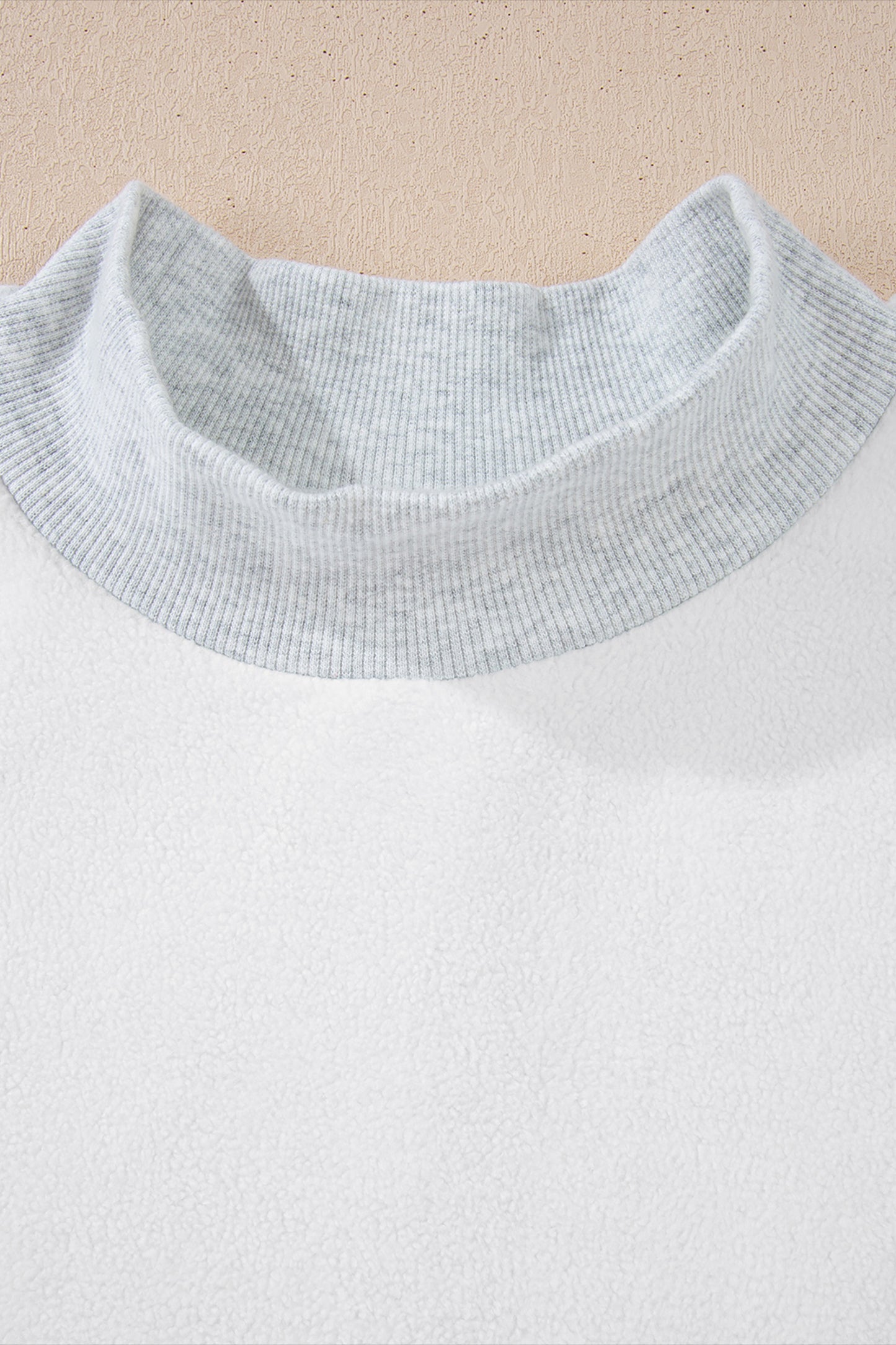 Tennis Graphic Cotton Blend Sweatshirt Casual Reversible