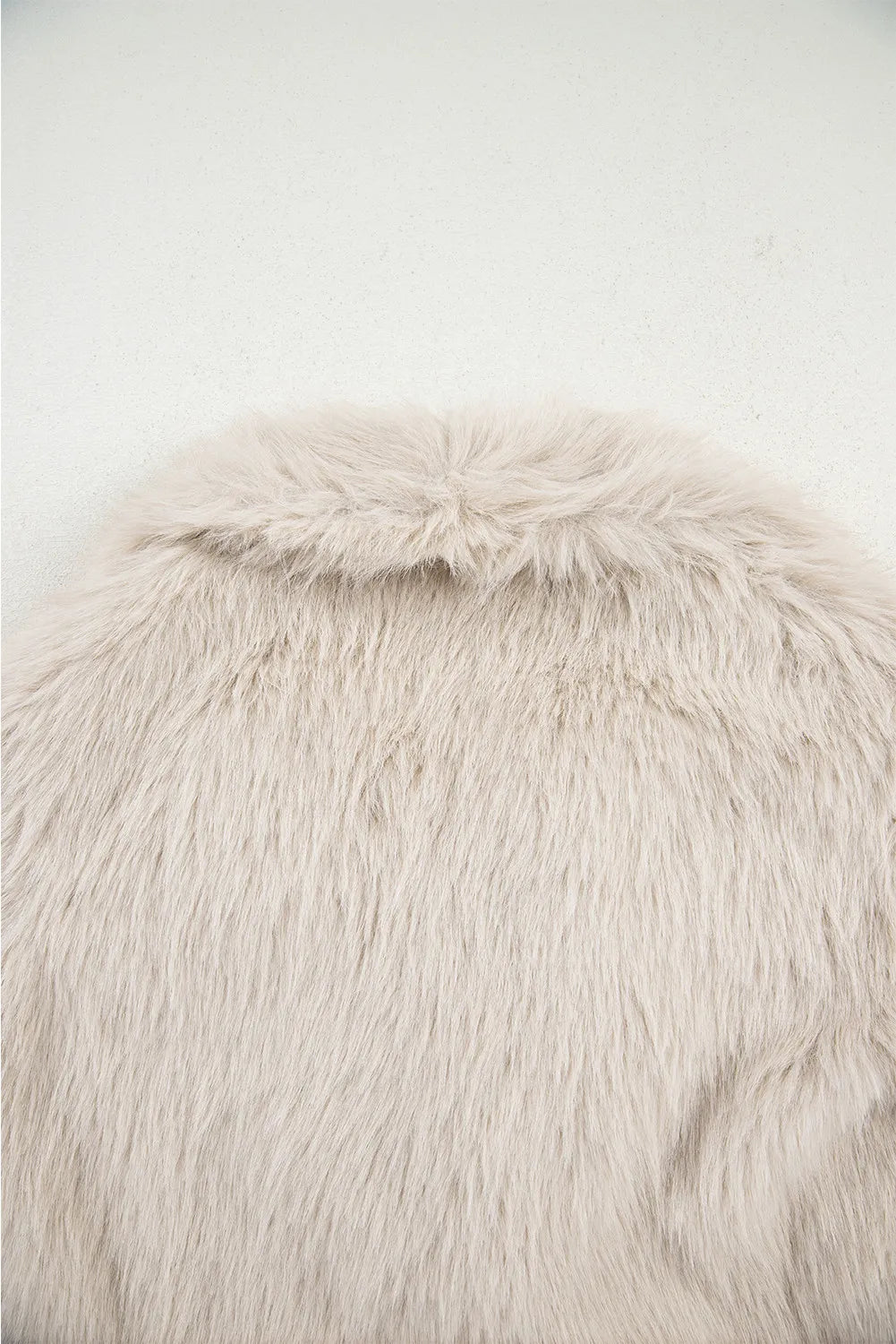 Jet Stream Luxurious Faux Fur Large Collar Winter Coat