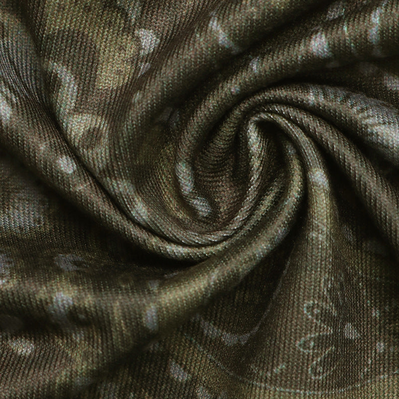 Boho Paisley Strapless Bandeau Handkerchief Top