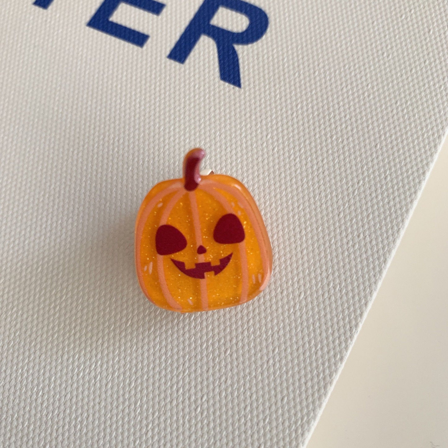 Halloween Mini Hair Claw Clips, Spooky Acrylic Styles