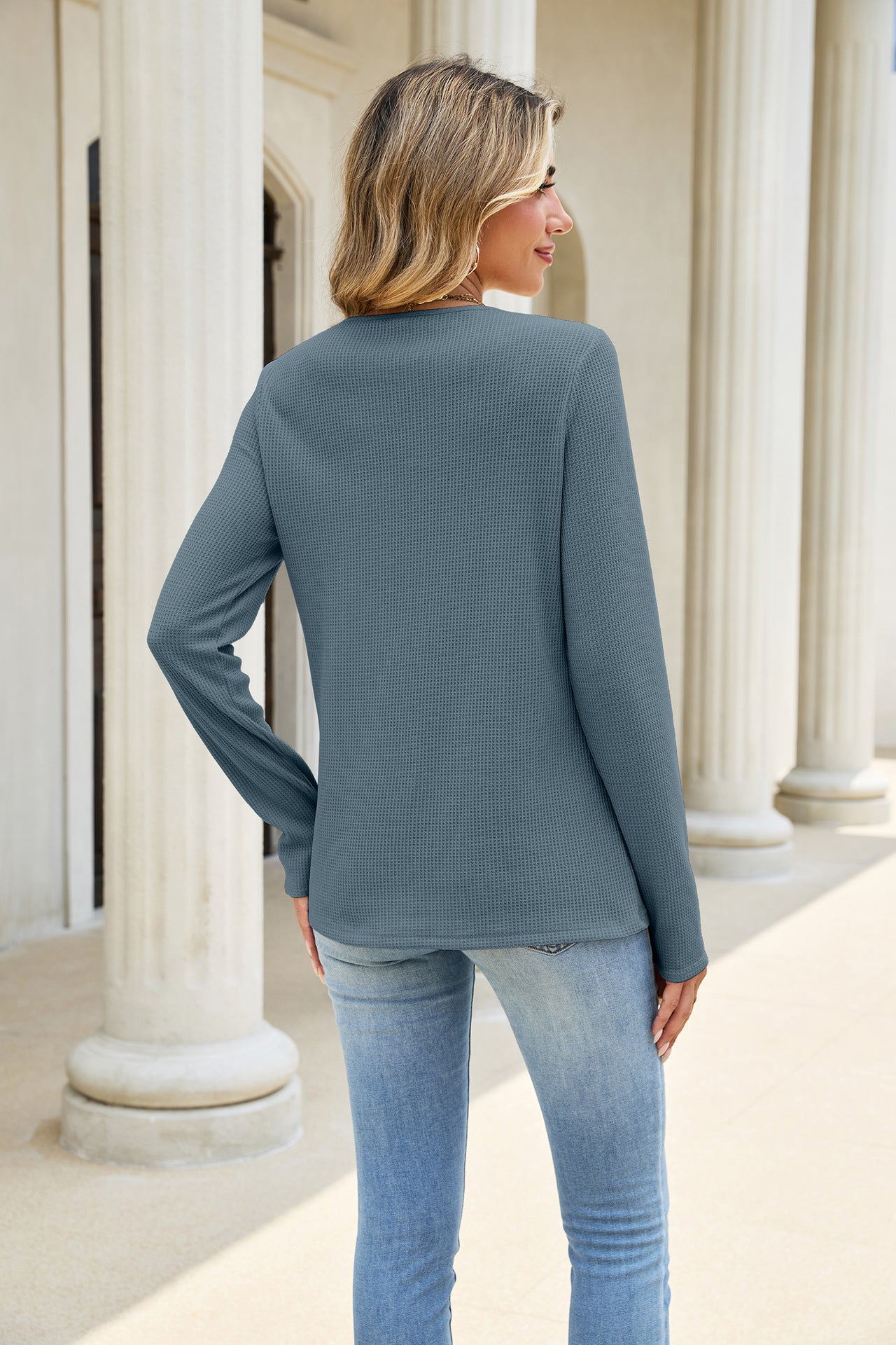 Solid  Blouse Floral Lace Casual Boutique Top
