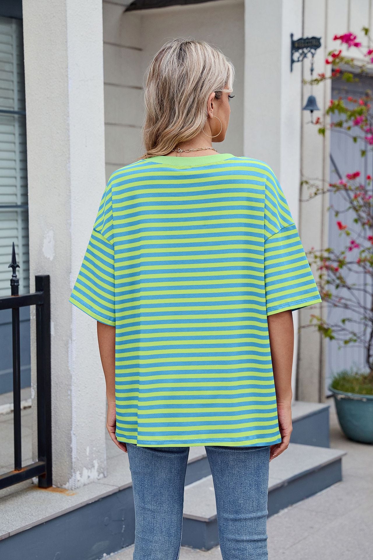 Womens Oversized T Shirts Loose Fit Crewneck Short Sleeve Tops