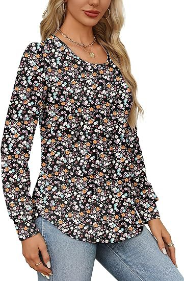 Solid Cotton Top Casual Pleated Puff Sleeve