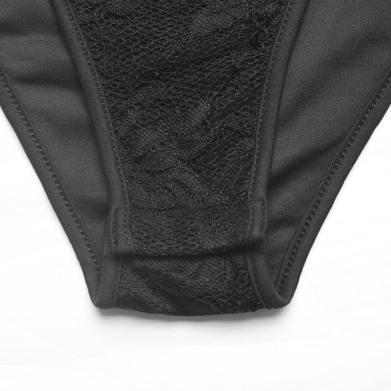 Lace Bodysuit Long Sleeve Backless Sexy Clubwear