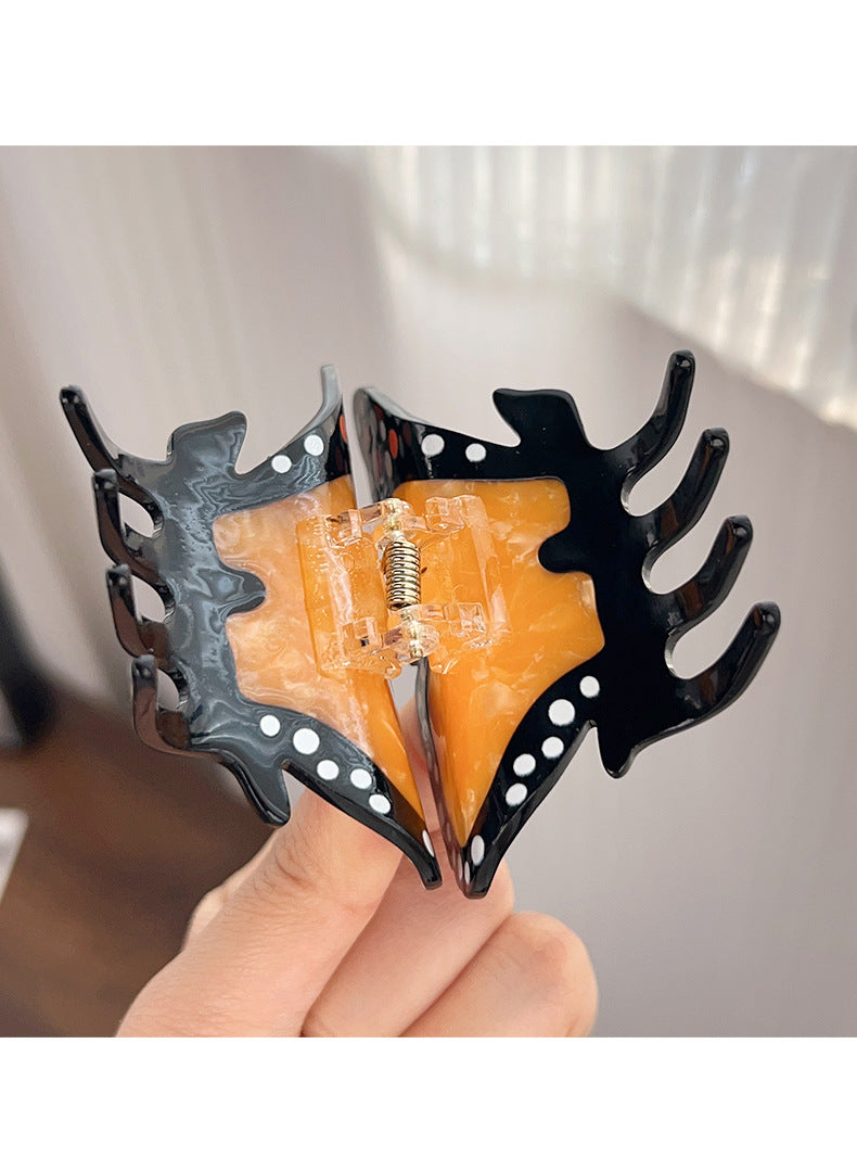 Butterfly & Bee Hair Claw Clip, Medium Whimsical Style