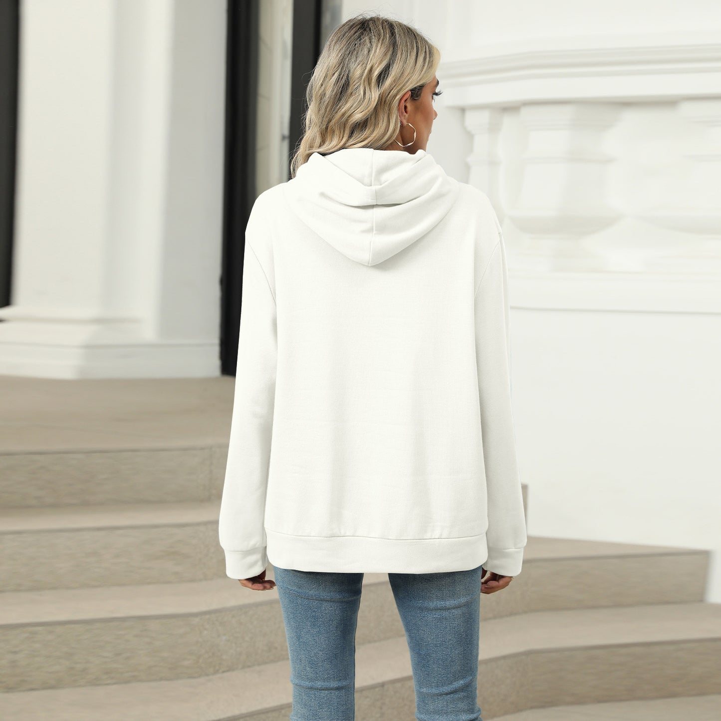 Tennis Club Graphic Hoodie Preppy Oversized Pullover