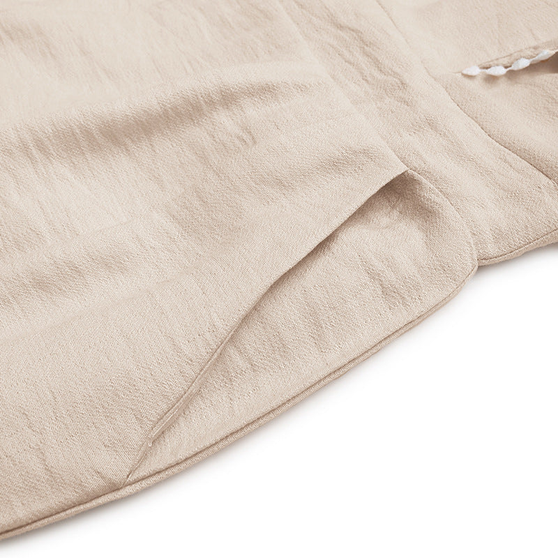 Elegant Summer Wide Leg Jumpsuit with Flutter Sleeves