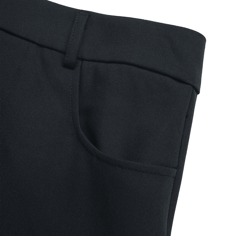Women High Waist Belted Mini Skirt