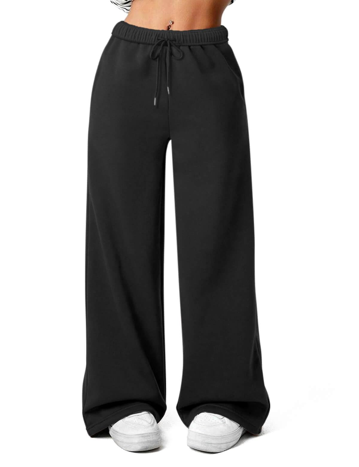 Women's Wide Leg Drawstring Sweatpants Loose Fit Pants