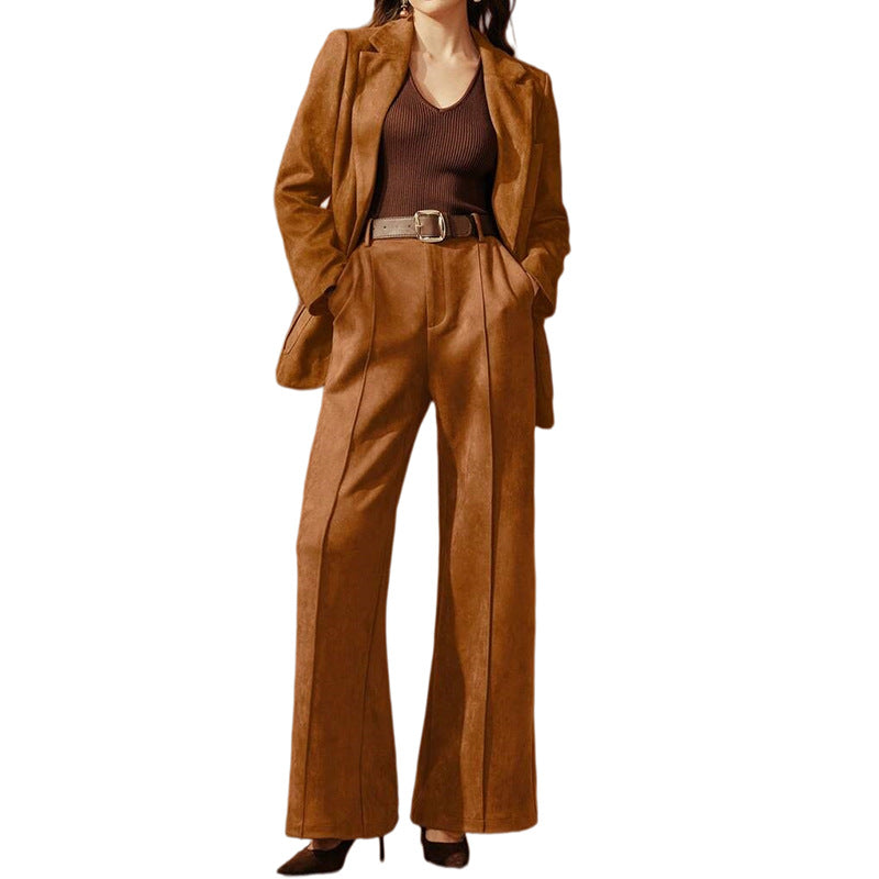 Women's High Waist Wide Leg Dress Pants Vintage Workwear