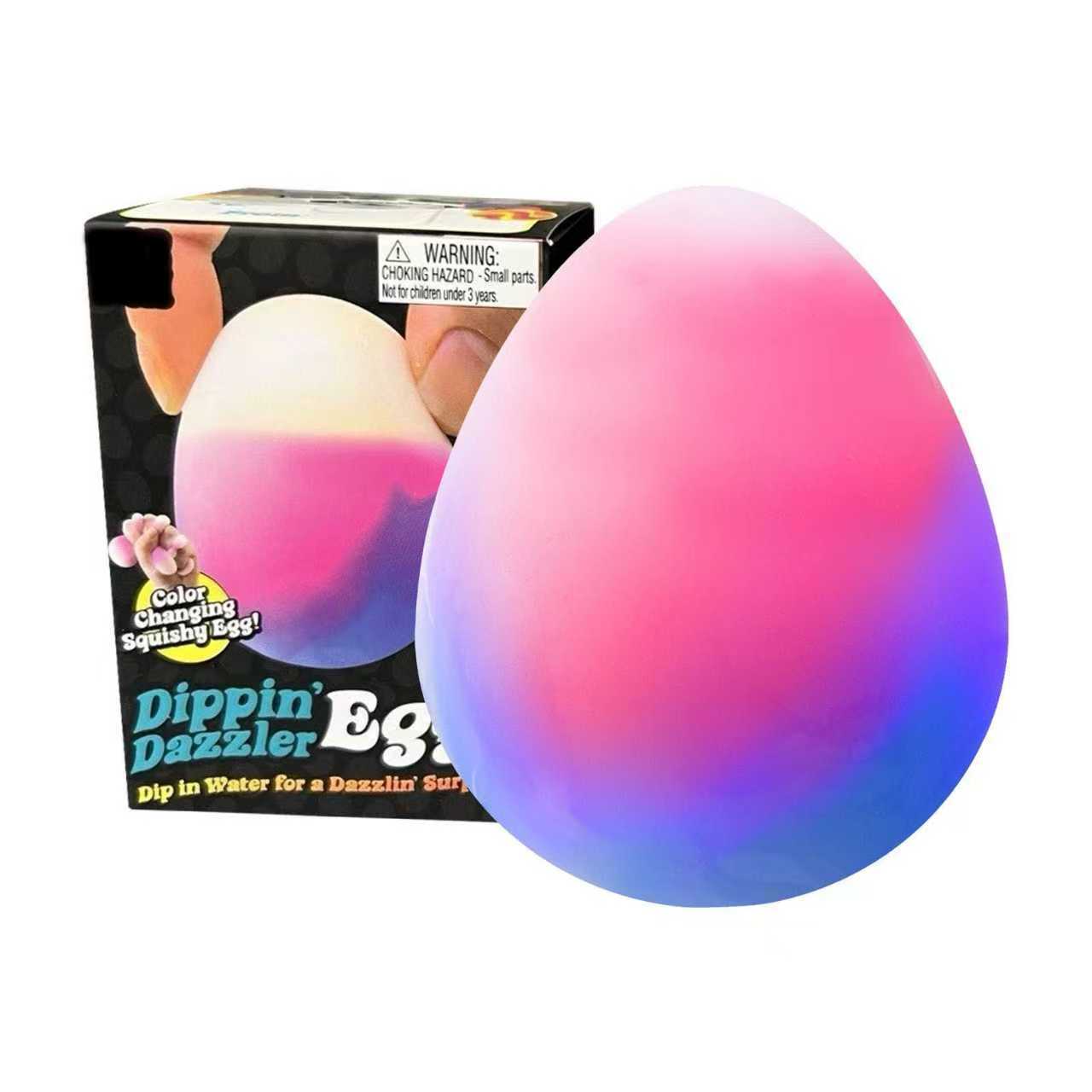 Color Changing Squishy Egg Cold Water Fidget Toy