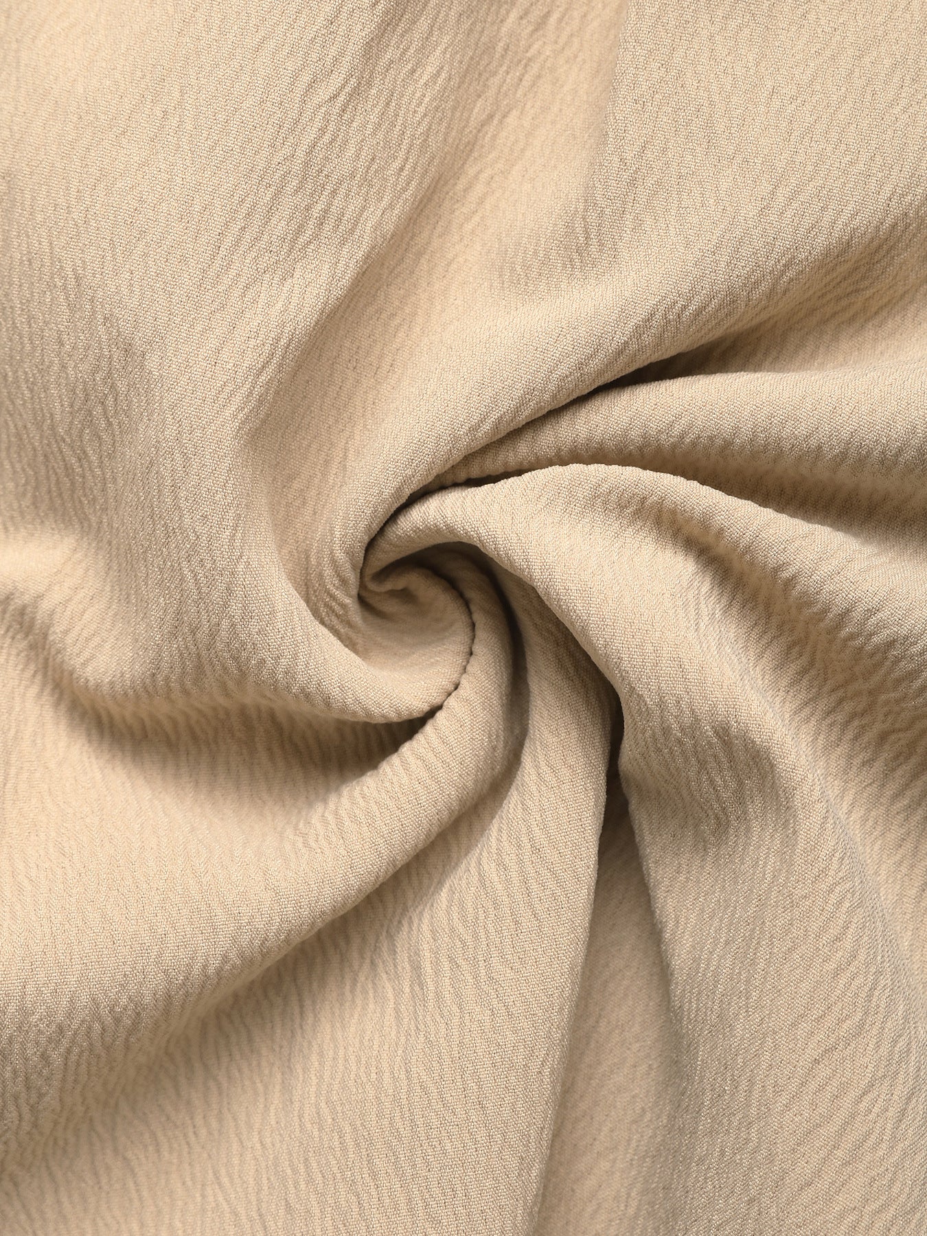 V Neck Khaki Romper with Pockets and Drawstring Waist