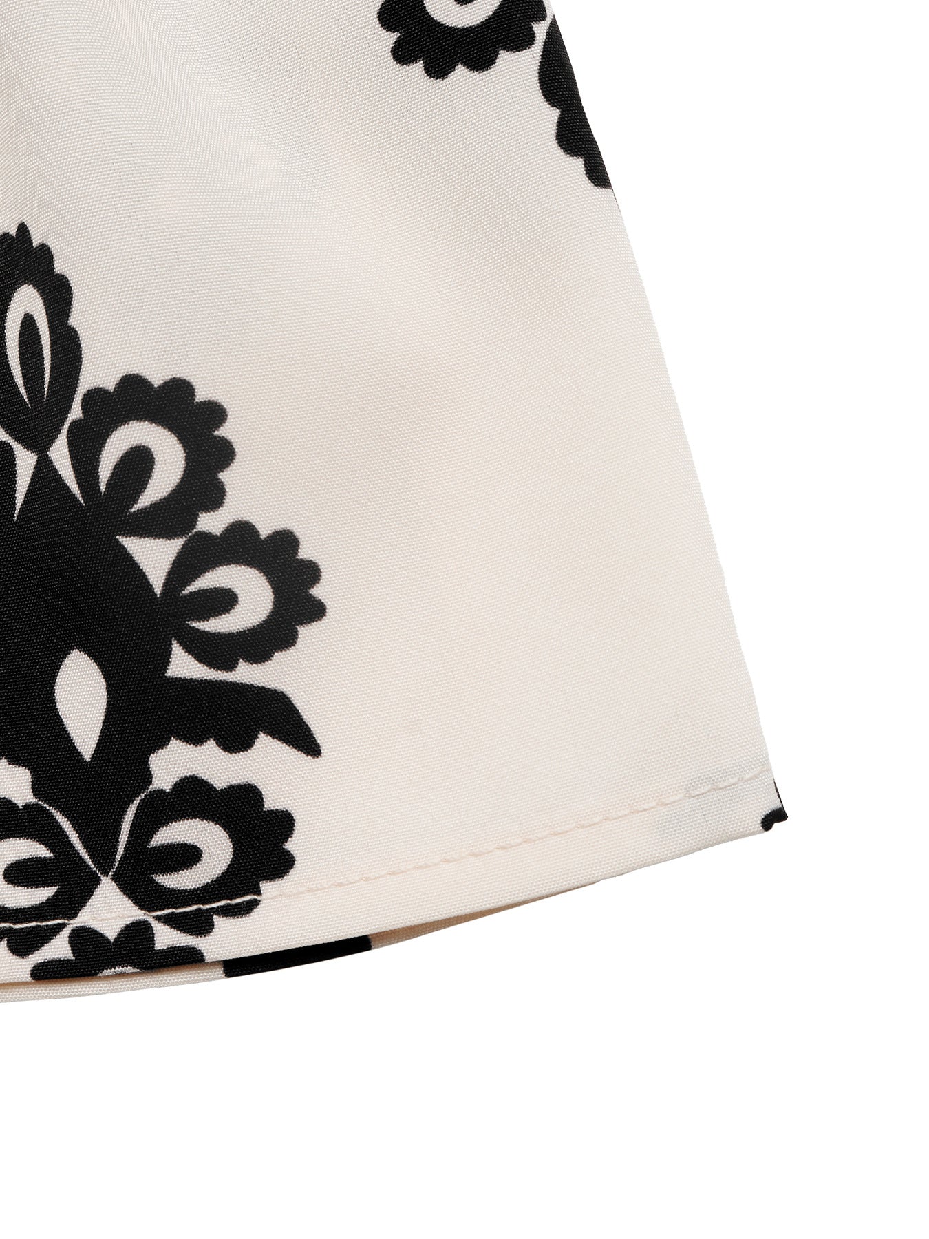 Boho Print High Waist Drawstring Shorts for Summer