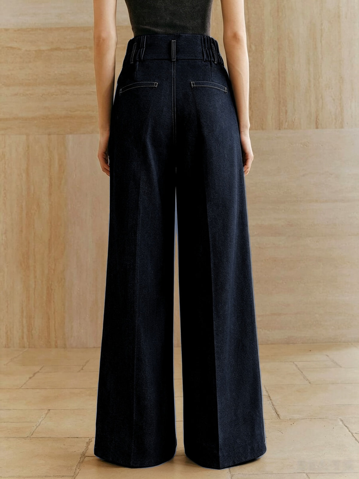 Women's High Waisted Wide Leg Vintage Jeans Loose
