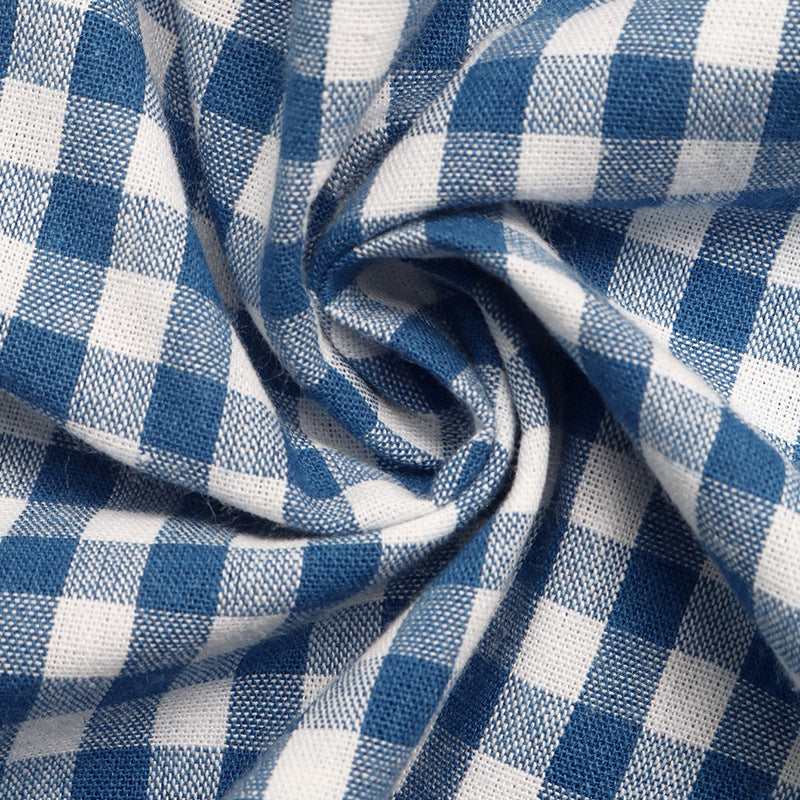 Gingham Midi Dress Cottagecore Bow Spaghetti Strap