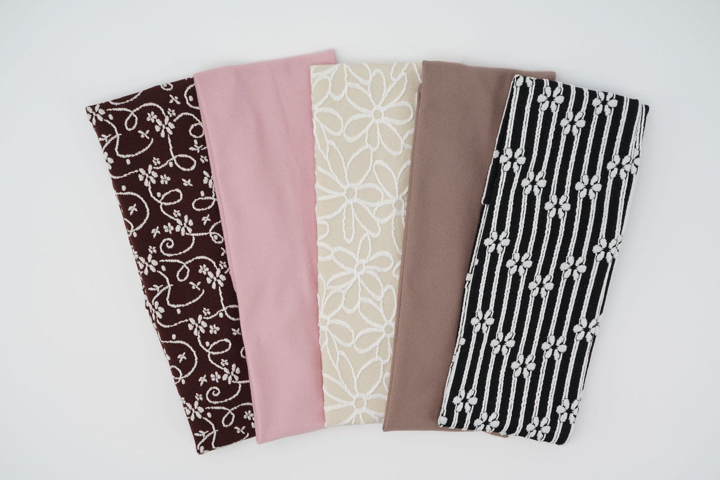 Boho Lace Elastic Headbands Vintage Pilates Hair Bands