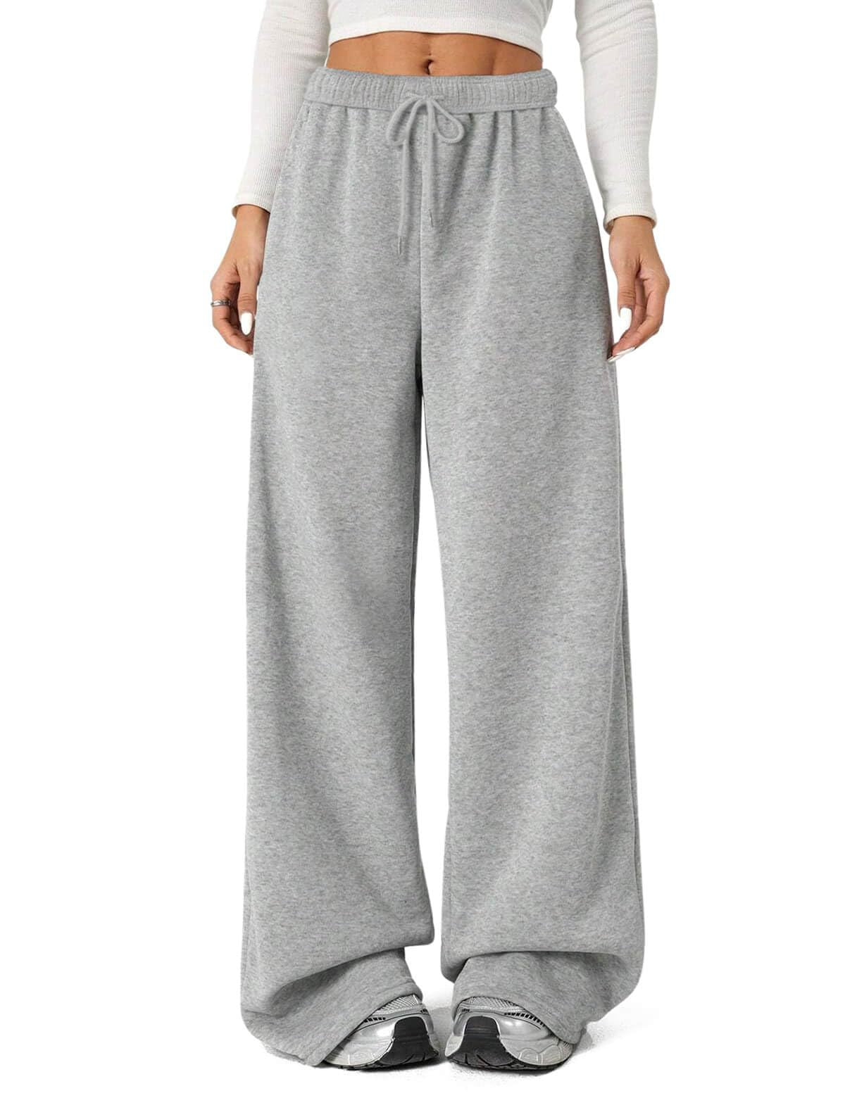 Women's Wide Leg Drawstring Sweatpants Loose Fit Pants