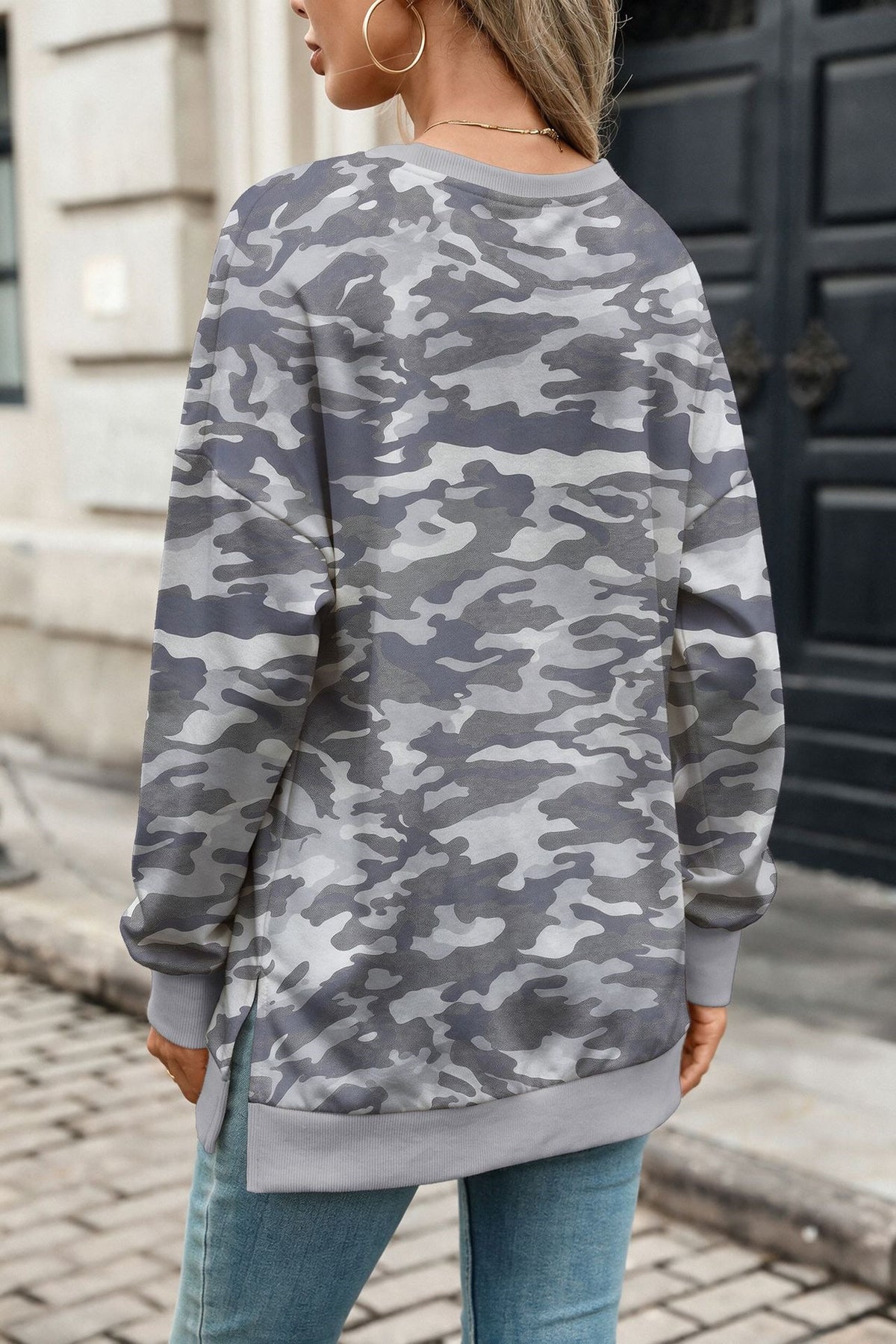 Women's Crewneck Sweatshirt Long Sleeve Print Pullover