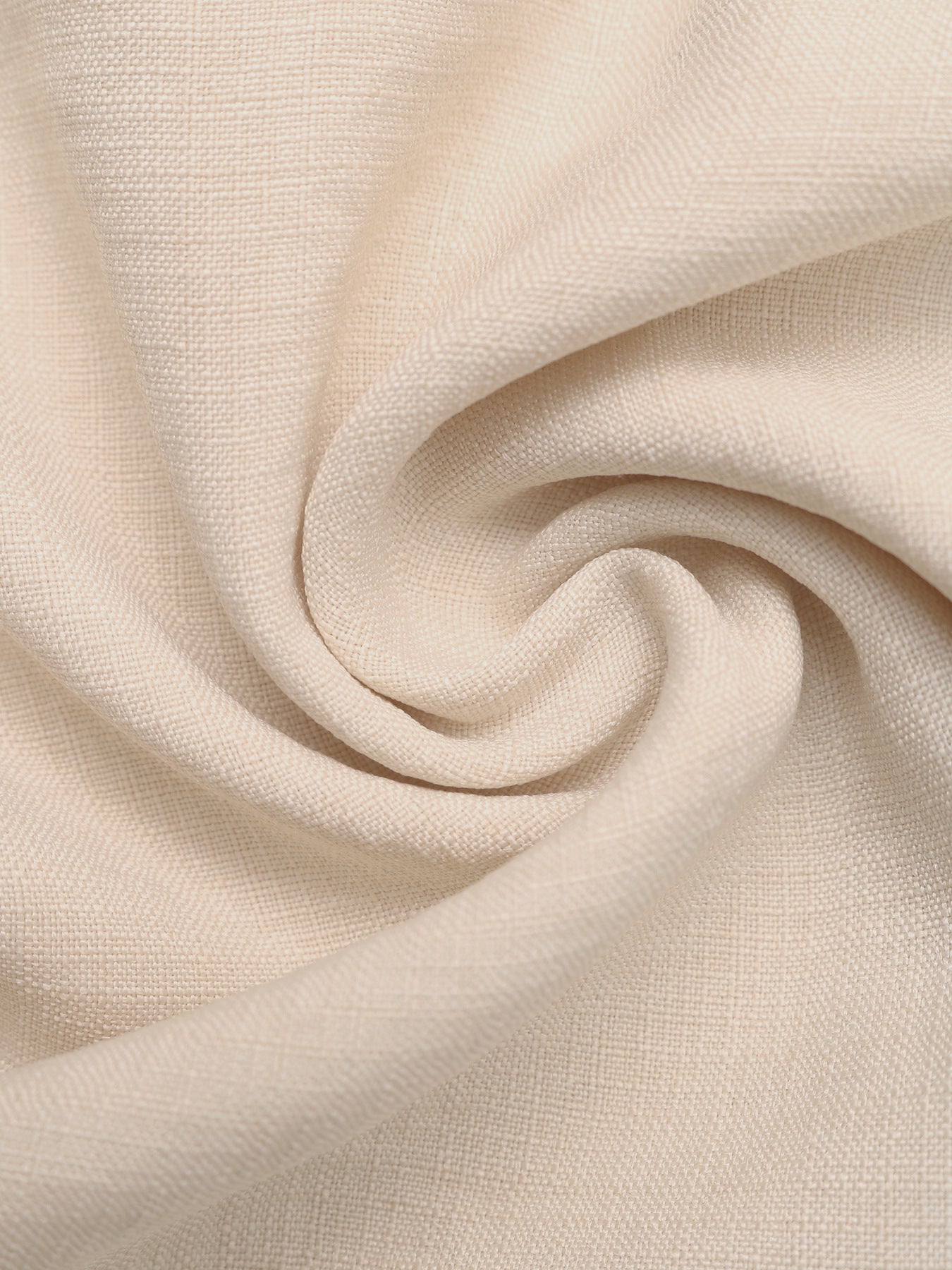 Solid Linen Wide Leg Pants High Waist Tailored Fit