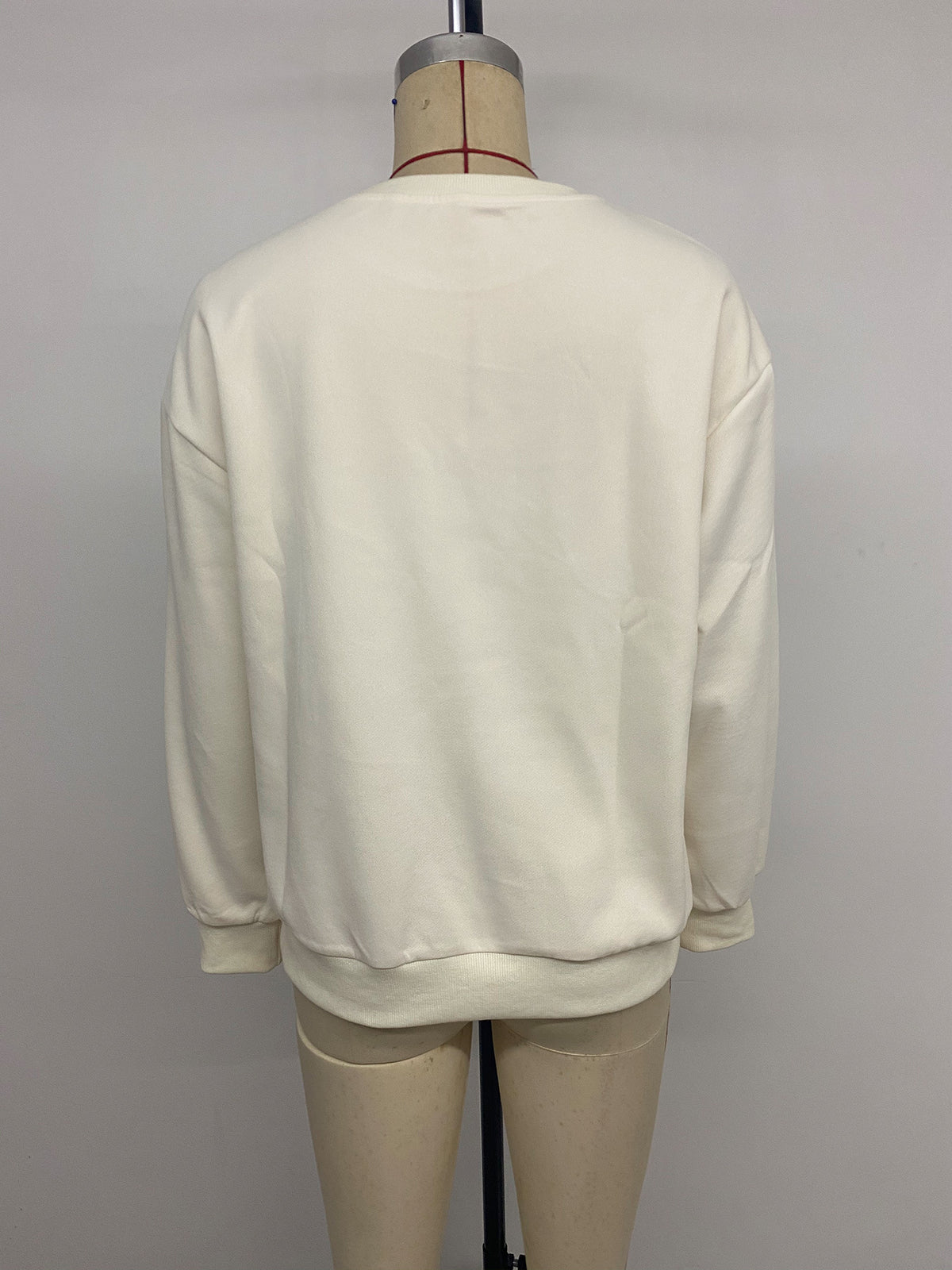 Coquette Bow Crewneck Sweatshirt Women Oversized Pullover